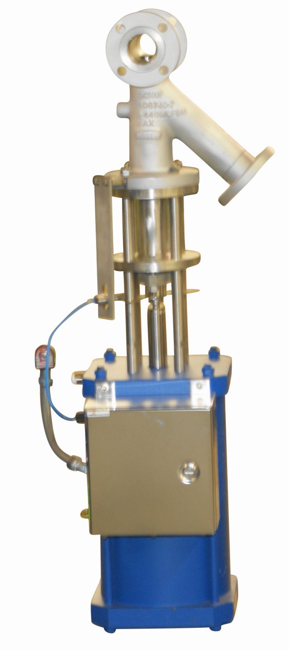 Core Pipe Sampling Valve - with pneumatic actuation