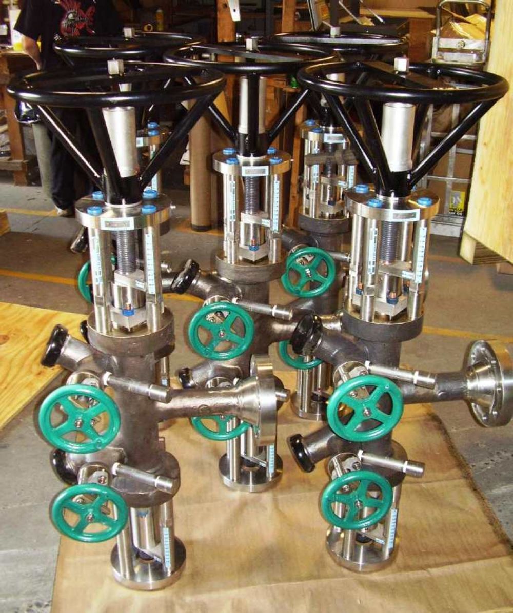 Special Diverter valve for Lycra service